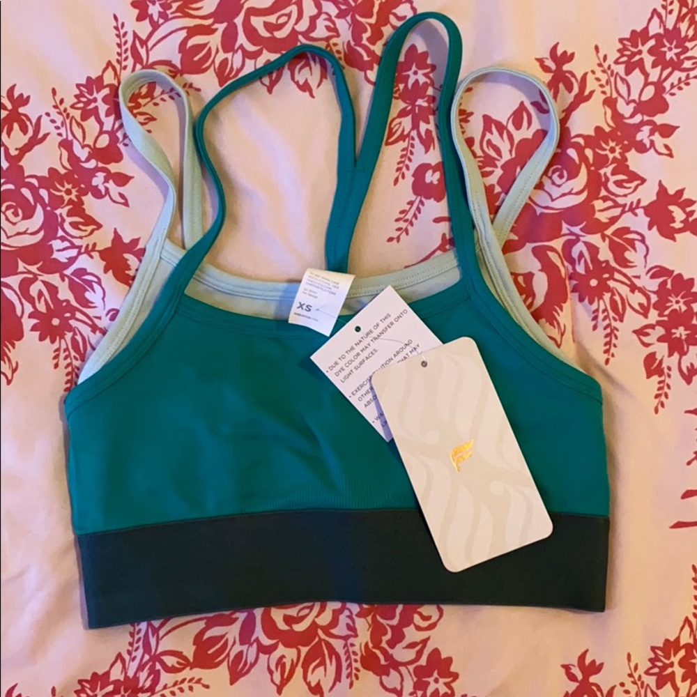 Sports bra (turquoise)